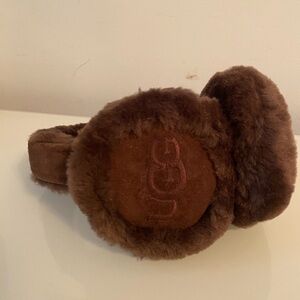 UGG Brown Fur Earmuffs